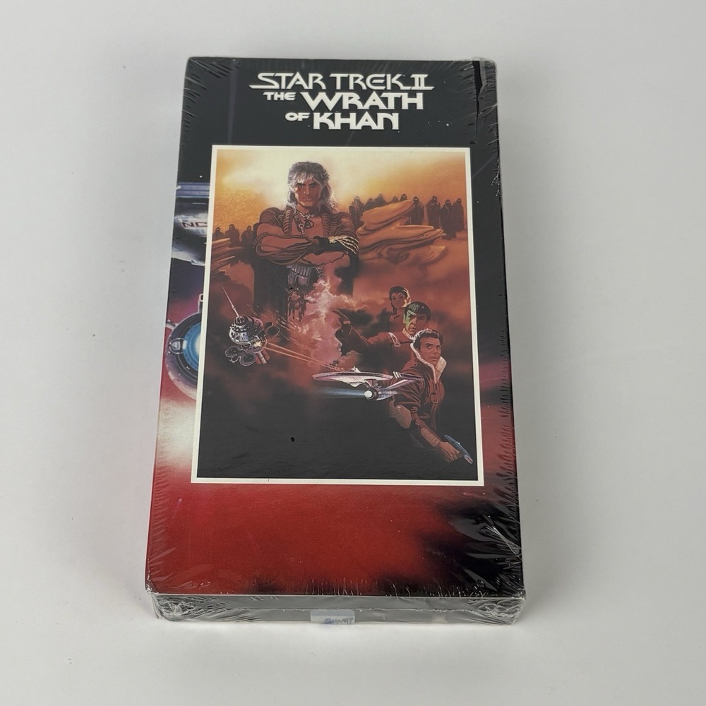 Star Trek II: The Wrath of Khan (VHS Tape) NEW FACTORY SEALED!